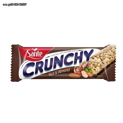 ΜΠΑΡΑ ΔΗΜΗΤΡΙΑΚΩΝ CRUNCHY NUT & ALMOND 40gr