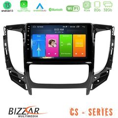 Bizzar CS Series 4Core Android13 2+32GB Mitsubishi L200 2016-> & Fiat Fullback (Auto A/C) Navigation Multimedia Tablet 9″