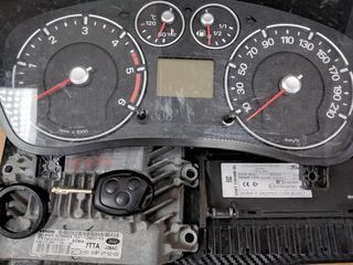 FORD FIESTA SET IMMO SIEMENS SID804,5WS40632A-T,7S61-12A650-EA,7TTA,6S6T-15K600-BL