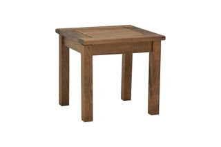 Τραπέζι "RETTO" από ξύλο σε καρυδί χρώμα 45x40x42