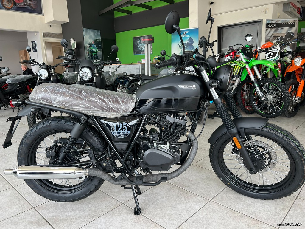 Brixton Cromwell 125 ABS 2024 ΠΡΟΣΦΟΡΑ ΑΠΟ 2.945€ ΜΟΝΟ 2.645€