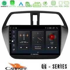 MEGASOUND - Cadence QG Series 8Core Android13 4+64GB Suzuki SX4 S-Cross Navigation Multimedia Tablet 9"