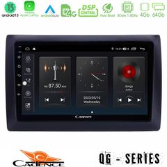 MEGASOUND - Cadence QG Series 8Core Android13 4+64GB Fiat Stilo Navigation Multimedia Tablet 9"