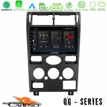 MEGASOUND - Cadence QG Series 8Core Android13 4+64GB Ford Mondeo 2001-2004 Navigation Multimedia Tablet 9"