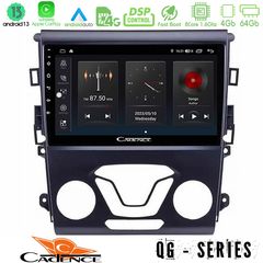 MEGASOUND - Cadence QG Series 8Core Android13 4+64GB Ford Mondeo 2014-2017 Navigation Multimedia Tablet 9"