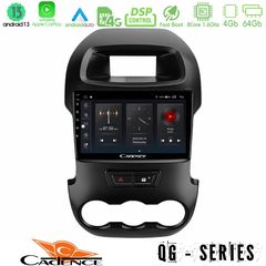 MEGASOUND - Cadence QG Series 8Core Android13 4+64GB Ford Ranger 2012-2016 Navigation Multimedia Tablet 9"