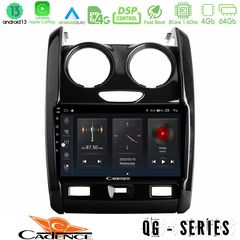 MEGASOUND - Cadence QG Series 8Core Android13 4+64GB Dacia Duster 2014-2018 Navigation Multimedia Tablet 9"