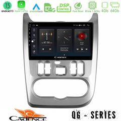 MEGASOUND - Cadence QG Series 8Core Android13 4+64GB Dacia Duster/Sandero/Logan Navigation Multimedia Tablet 9"