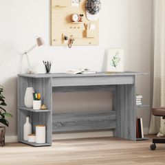 Γραφείο Γκρι Sonoma 140 x 50 x 75 εκ. από Επεξεργασμένο Ξύλο 840553