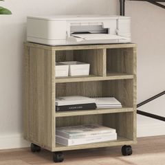 Βάση Εκτυπωτή με Ρόδες Sonoma Δρυς 41 x 32 x 48 εκ. 840620