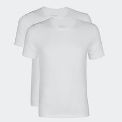 BOSS Ανδρικό T-Shirt Σετ 2 Τμχ. Bodywear Λευκό