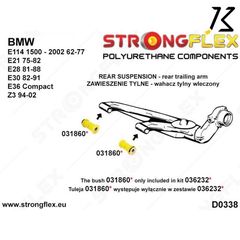 BMW Z3 & 3 SERIES 036232A: Rear trailing arm bush kit eccentric SPORT ΣΙΝΕΜΠΛΟΚ ΠΙΣΩ ΨΑΛΙΔΙΟΥ ΜΕ ΡΥΘΜΙΣΗ CAMBER-thumb-1