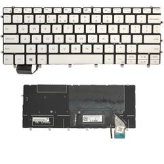Πληκτρολόγιο - Laptop Keyboard για Dell XPS 13 9370 - Reg model : P82G - Reg type : P82G001 3CM18 03CM18 US White No Frame Backlight ( Κωδ.40890USWHITENOFRBL )