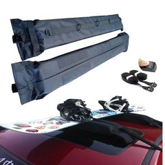 Υφασμάτινες Μπάρες Οροφής / Σχάρα Universal Για Κανό & Kayak "Soft Rack" Large 106 x 17,5 x 6cm Oxford Cloth K-2300-80D 2 Τεμάχια