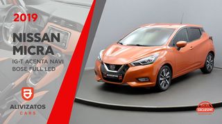 Nissan Micra '19 0.9 IG-T Acenta Navi Bose Full led 