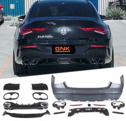 ΠΡΟΦΥΛΑΚΤΗΡΑΣ ΠΙΣΩ Mercedes CLA W118 C118 Coupe Sport Line (2019-up) CLA45S AMG Design