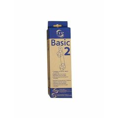 Απλώστρα Ρούχων Tarrés Basic 2 Τροχαλίες Λευκό Τοίχο 25 x 5 x 5 cm