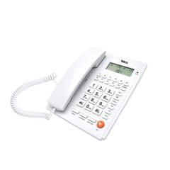 Telco Ενσύρματο τηλέφωνο με αναγνώριση κλήσης ΤΜ-PA117 - Διαθέσιμο σε 2 χρώματα - Telco - Λευκό -