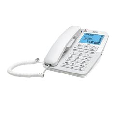 Telco Επιτραπέζιο Τηλέφωνο GCE6215 με CALLER ID - Διαθέσιμο σε 2 χρώματα - Telco - Λευκό -