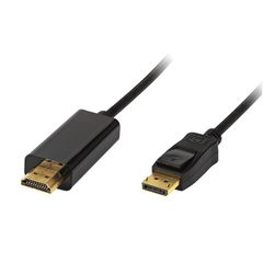BLOW DM-92-028 Καλώδιο DisplayPort - HDMI 1.8m