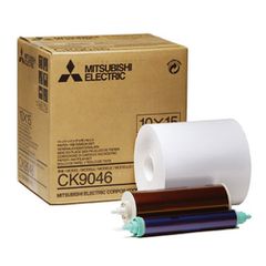 MITSUBISHI 167944 CK9046 COLOUR PAPER PC + MITSUB. 246494 EGIFTSBOX 4x6 C1 COLOR