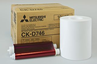 MITSUBISHI 235804 CK-D746 COLOUR PAPER + MITSUB. 246494 EGIFTSBOX 4x6 C1 COLOR