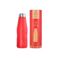 Estia 01-8543 Travel Flask Save Aegean Μπουκάλι Θερμός 500ml, Scarlet Red