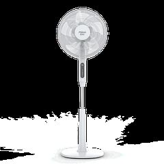 Primo PRSF-80614D Ανεμιστήρας Ορθοστάτης 16'' 40εκ. Με Τηλεχειριστήριο και DC μοτέρ Λευκός