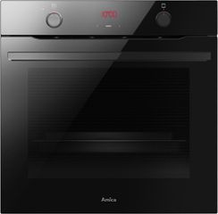 Amica ED37210B X-TYPE Φούρνος άνω Πάγκου 77lt χωρίς Εστίες Π59.5εκ., Μαύρος, A