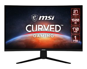 MSI G273CQ VA HDR Curved Gaming Monitor 27" QHD 2560x1440 170Hz με Χρόνο Απόκρισης 1ms GTG