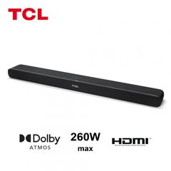 TCL TS8111-EU Soundbar 2.1 με ισχύ 260W (RMS) και ενσωματωμένα subwoofer-Dolby Atmos - AUX, Bluetooth, HDMI, HDMI (ARC), Optica