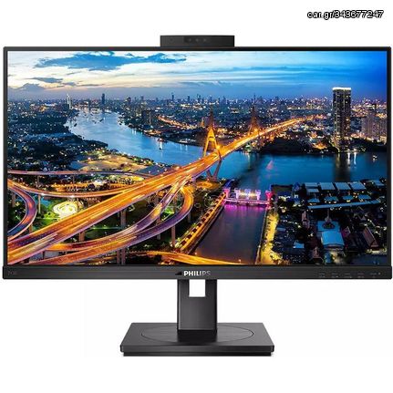 Philips 243B1JH IPS Monitor 23.8" FHD 1920x1080 με Χρόνο Απόκρισης 4ms GTG, E