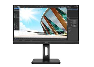 AOC 27P2C IPS Monitor 27" FHD 1920x1080 με Χρόνο Απόκρισης 4ms GTG