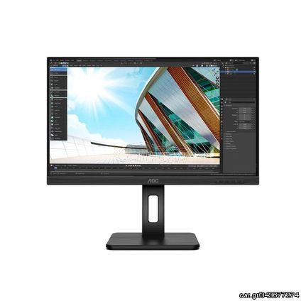 AOC 24P2C IPS HDR Monitor 23.8inch, FHD IPS, 4ms, 75Hz, GTG, D