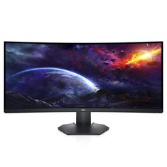 Dell S3422DWG Ultrawide VA HDR Curved Gaming Monitor 34" QHD 3440x1440 144Hz με Χρόνο Απόκρισης 2ms GTG, F