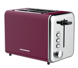 HEINNER TP-1000BG Φρυγανιέρα 2 Θέσεων 850W Μωβ