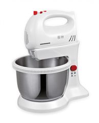 Heinner HMBR-300W Μίξερ με Inox Κάδο 3.4lt 300W, Λευκό