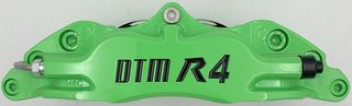 R4 GREEN DTM 4 PISTON CALIPERS FOR DISKS 325mm-345mm