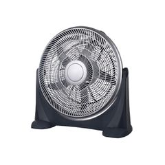 Estia 06-21184 Ανεμιστήρας Box Fan Hurricane 90W Διαμέτρου 50cm Ασημί