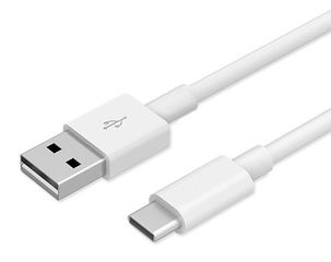 POWERTECH καλώδιο USB-C σε USB PTR-0182, 10W, 1m, λευκό