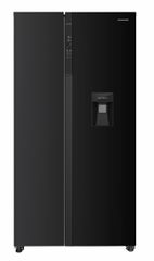Heinner HSBS-HM529NFBKWDE++ Ψυγείο Ντουλάπα Inverter Total NoFrost 532lt Υ177xΠ90xΒ66εκ. Μαύρο, E