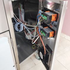 Βιτρίνα ψητών σούβλας, επιδαπέδια/τροχήλατη, 180*80*140 εκ. Ποιότητα & Τιμή Stockinox-thumb-26