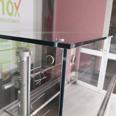 Βιτρίνα ψητών σούβλας, επιδαπέδια/τροχήλατη, 180*80*140 εκ. Ποιότητα & Τιμή Stockinox-thumb-30