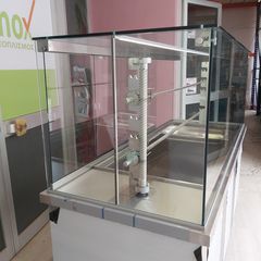 Βιτρίνα ψητών σούβλας, επιδαπέδια/τροχήλατη, 180*80*140 εκ. Ποιότητα & Τιμή Stockinox-thumb-35
