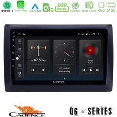 Cadence QG Series 8Core Android13 4+64GB Fiat Stilo Navigation Multimedia Tablet 9"