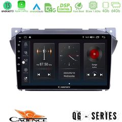 Cadence QG Series Suzuki Alto & Nissan Pixo 8Core Android13 4+64GB Navigation Multimedia Tablet 9″