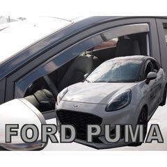 Ford Puma 5d 2019+ Φιμέ Ανεμοθραύστες Heko Σετ 2τμχ (tp)