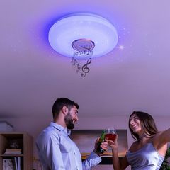 Φωτιστικό Οροφής LED με Ηχείο Lumavox InnovaGoods