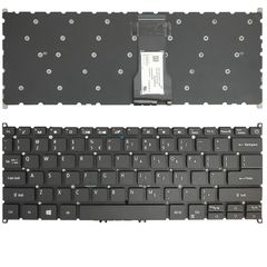 Πληκτρολόγιο - Laptop Keyboard για ACER	Swift 3 SF314-41  sv3p-a80bwl // nsk-rkabw Black US No Frame ( Κωδ.40889USNOFR )