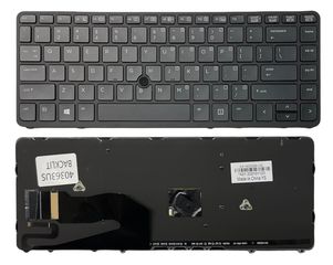 Πληκτρολόγιο  Laptop  HP	840 G1 731179-bg1  US with Backlit (Κωδ.40363USBACKLIT)